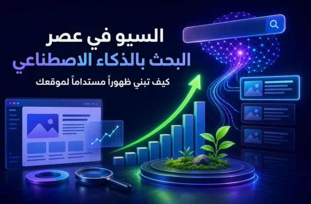 السيو في عصر البحث بالذكاء الاصطناعي: كيف تبني ظهوراً مستداماً لموقعك