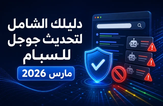 دليلك الشامل لتحديث جوجل للسبام (مارس 2026)